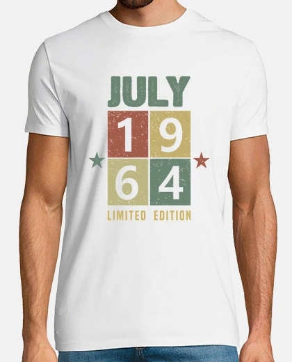T-shirt luglio 1964
