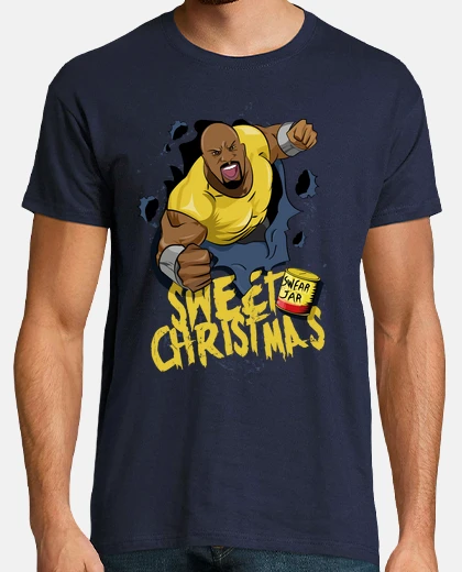 T-shirt Luke Cage - Sweet Christmas