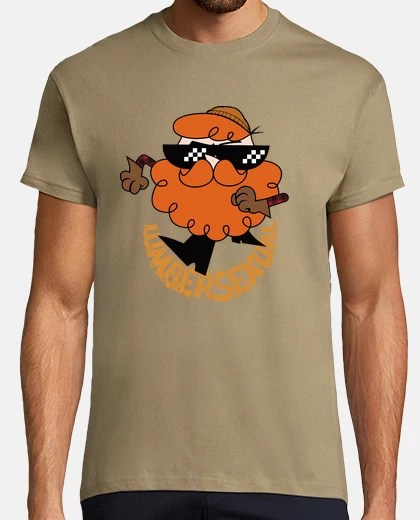T-shirt lumbersexual