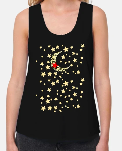 Camiseta Luna Estrellas