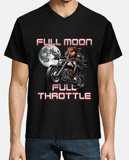 Camiseta luna llena a todo gas