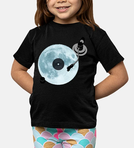 Abbigliamento luna piena / vinile / dj / giradischi