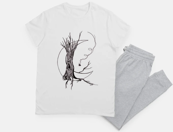 Pyjama lunar tree