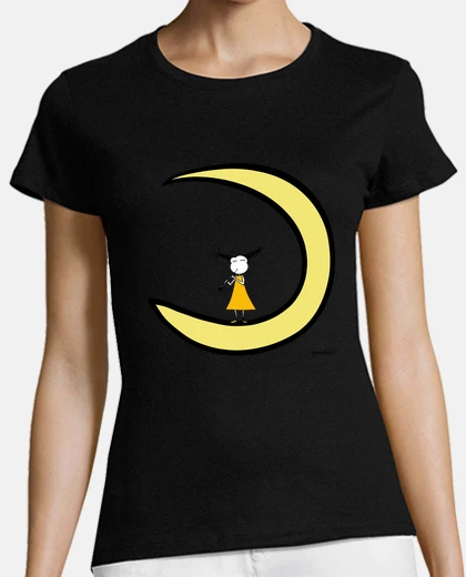 Tee-shirt lune and hautbois