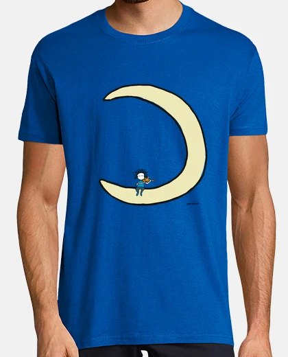 Tee-shirt lune and violon