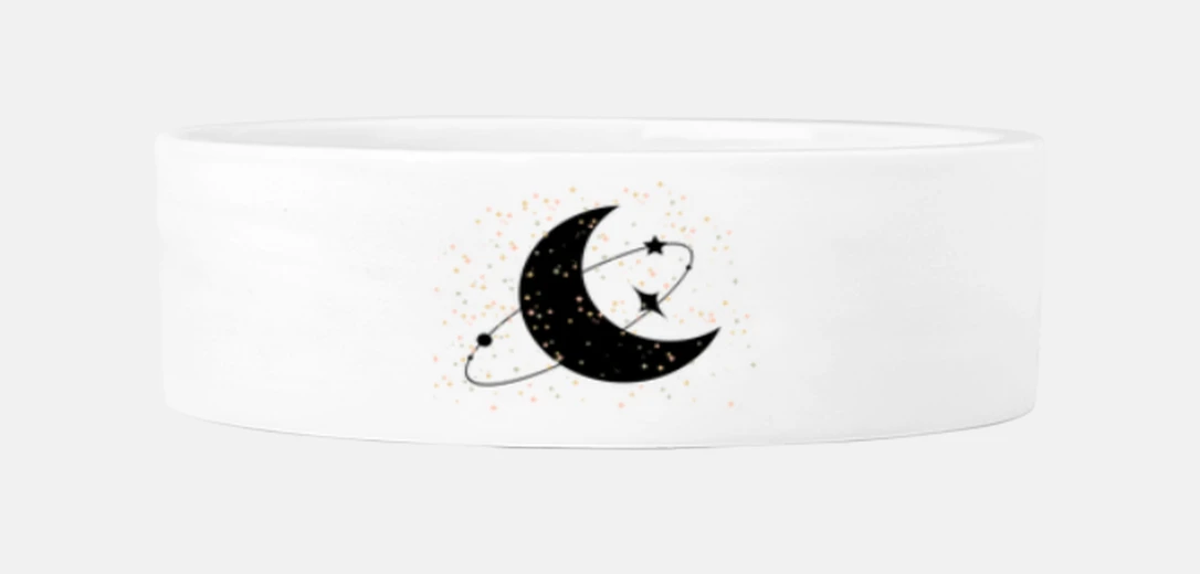Mascotas lune et étoiles, mangeoire pour animaux