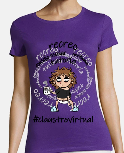 Camiseta Lunes negro