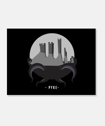 Stampa luoghi di westeros - pyke