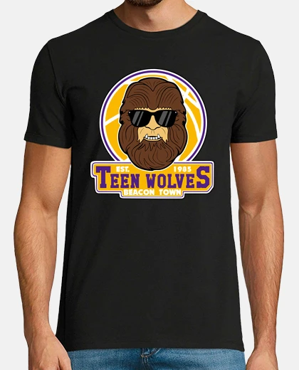 T-shirt lupi adolescenti