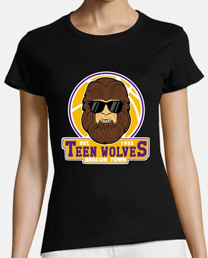 T-shirt lupi adolescenti