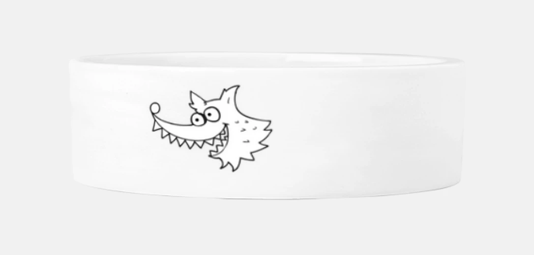 Mascotas lupo stilizzato