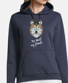 lupo essere mio amico. jersey ragazza