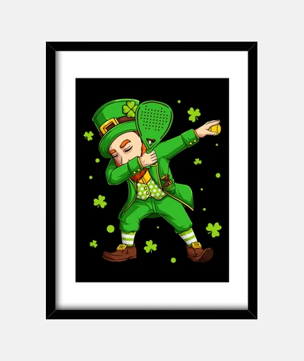Cadre lutin de padel saint patrick