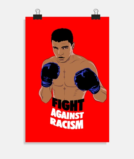 Poster lutte contre le racisme