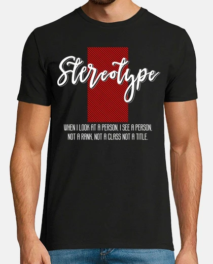 Tee-shirt lutte contre les stéroétypes biais blog vidéo 