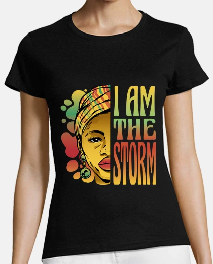Tee-shirt luttes africaines,non au racisme.