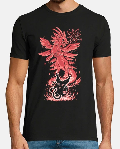 Camiseta luz digital dentro - camisa para hombre