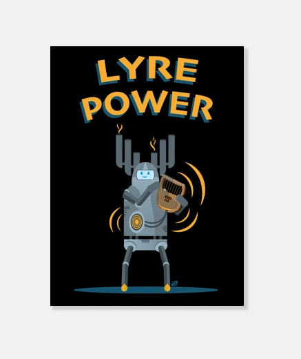 Lienzo Lyre Power