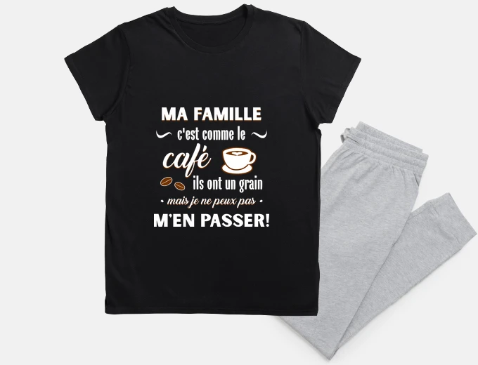 Ma famille comme le café