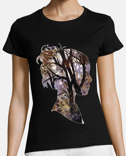 Tee-shirt ma forêt intérieure - marron