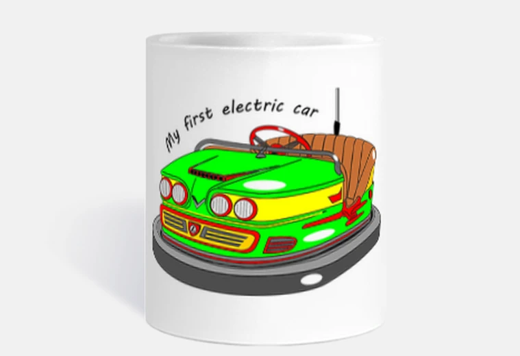 Mug ma première voiture électrique