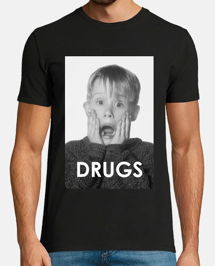 T-shirt Macaulay culkin - drugs