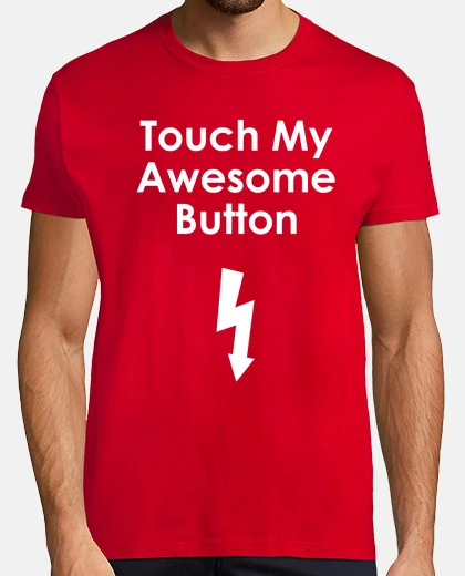 T-shirt macaulay culkin - toccare la mia awesome pulsante