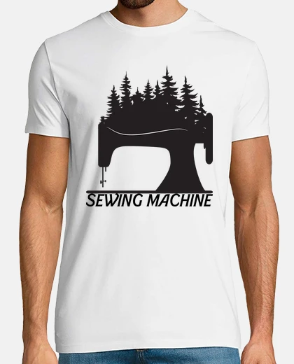 T-shirt macchina da cucire