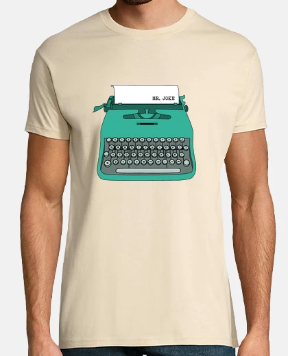 Tee-shirt machine à écrire