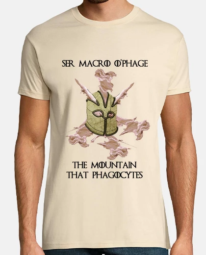 Tee-shirt macrophage clair hmc