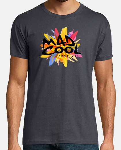 T-shirt mad cool festival (logo colori)