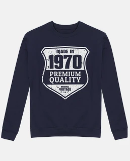 mad e nel 1970 qualità premium vintage 