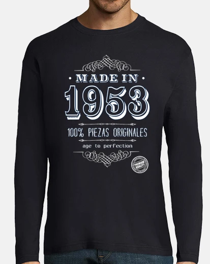 Camiseta Made in 1953