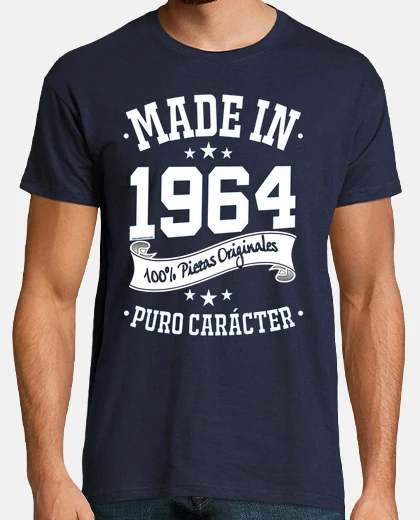 Playera Made in 1964