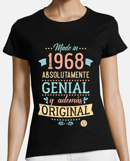 Playera Made in 1968 Absolutamente genial