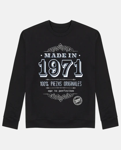 Hoodie made in 1971