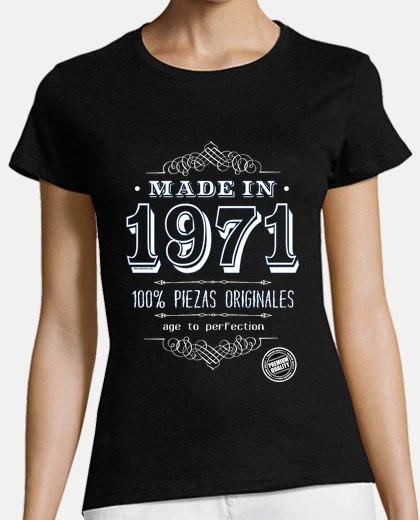 Playera Made in 1971