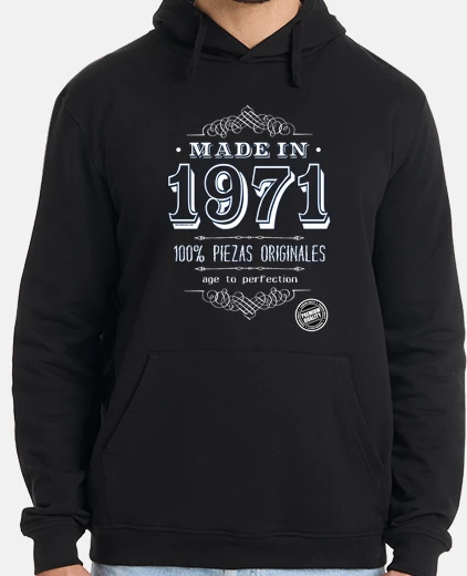 Hoodie made in 1971