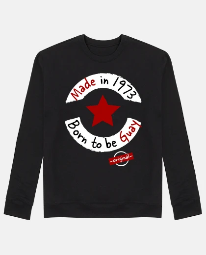 Hoodie made in 1973 born to be cool