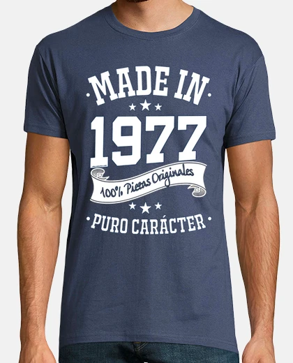 Camiseta Made in 1977