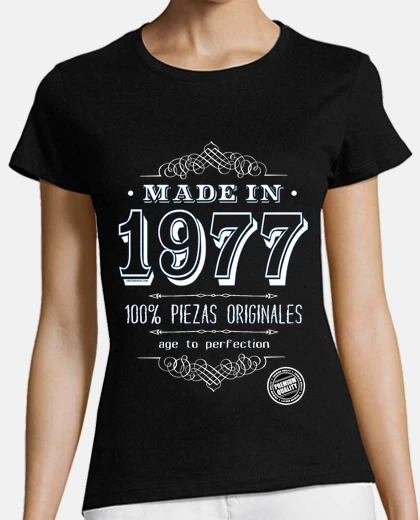 Playera Made in 1977