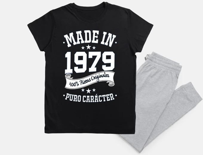 Pajama made in 1979 birthday
