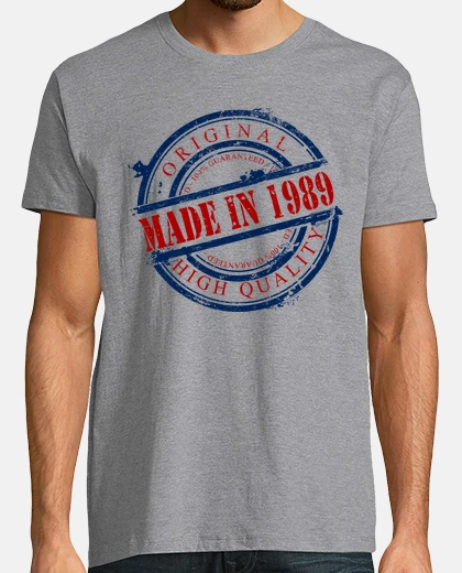 Camiseta Made in 1989