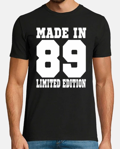 T-shirt made in 1989 limited edition