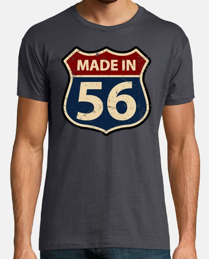 T-shirt made in 56