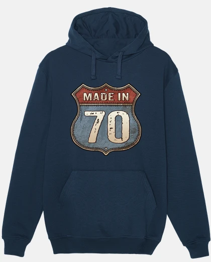 Hoodie made in 70