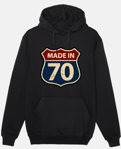 Hoodie made in 70