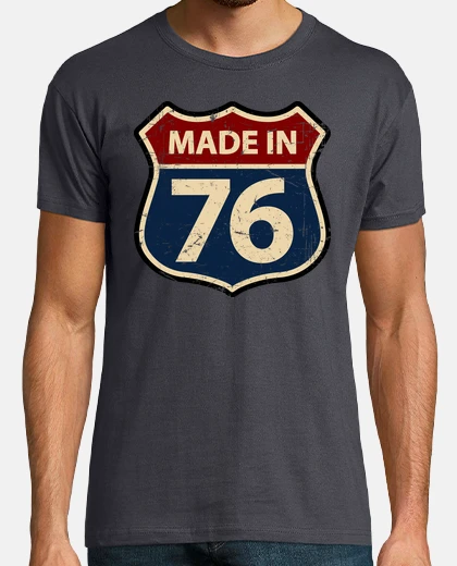 T-shirt made in 76
