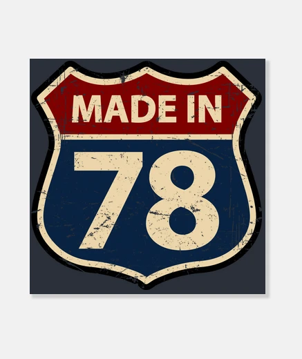Wall made in 78