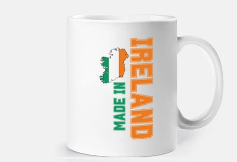 Cup made in ireland